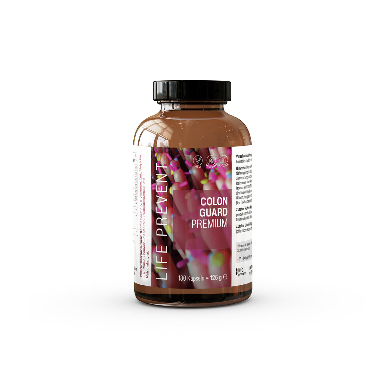 Vitalstoffe für Ihre Darm-Gesundheit: Colon Guard premium von Life Prevent