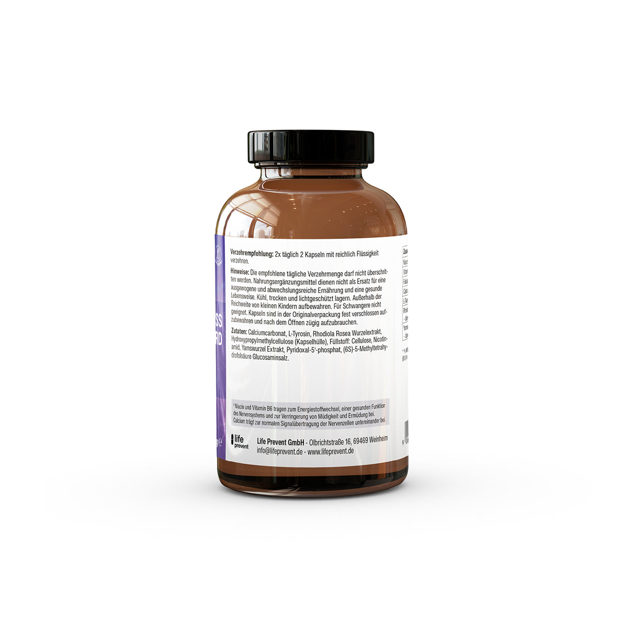 Mikronährstoffe für eine optimale Stressprävention Zur Ruhe kommen, Stress reduzieren und entspannen: Stress Guard von Life Prevent